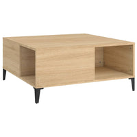 Thumbnail for Couchtisch Sonoma-Eiche 80x80x36,5 cm Holzwerkstoff