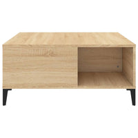 Thumbnail for Couchtisch Sonoma-Eiche 80x80x36,5 cm Holzwerkstoff