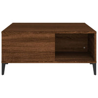Thumbnail for Couchtisch Braun Eichen-Optik 80x80x36,5 cm Holzwerkstoff