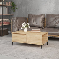 Thumbnail for Couchtisch Sonoma-Eiche 90x50x36,5 cm Holzwerkstoff
