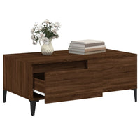 Thumbnail for Couchtisch Braun Eichen-Optik 90x50x36,5 cm Holzwerkstoff