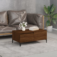 Thumbnail for Couchtisch Braun Eichen-Optik 90x50x36,5 cm Holzwerkstoff