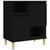 Thumbnail for Sideboard Schwarz 60x35x70 cm Holzwerkstoff