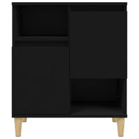 Thumbnail for Sideboard Schwarz 60x35x70 cm Holzwerkstoff