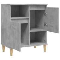 Thumbnail for Sideboard Betongrau 60x35x70 cm Holzwerkstoff