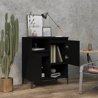 Thumbnail for Sideboard Schwarz 60x35x70 cm Holzwerkstoff
