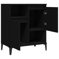 Thumbnail for Sideboard Schwarz 60x35x70 cm Holzwerkstoff