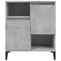 Thumbnail for Sideboard Betongrau 60x35x70 cm Holzwerkstoff