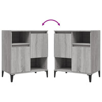 Thumbnail for Sideboard Grau Sonoma 60x35x70 cm Holzwerkstoff