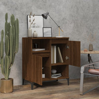 Thumbnail for Sideboard Braun Eichen-Optik 60x35x70 cm Holzwerkstoff