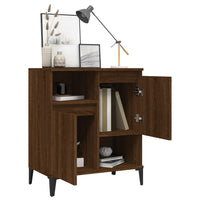 Thumbnail for Sideboard Braun Eichen-Optik 60x35x70 cm Holzwerkstoff