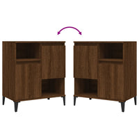 Thumbnail for Sideboard Braun Eichen-Optik 60x35x70 cm Holzwerkstoff