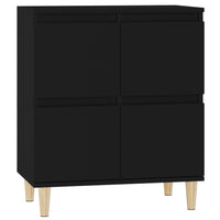 Thumbnail for Sideboard Schwarz 60x35x70 cm Holzwerkstoff