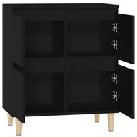 Thumbnail for Sideboard Schwarz 60x35x70 cm Holzwerkstoff