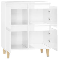 Thumbnail for Sideboard Hochglanz-Weiß 60x35x70 cm Holzwerkstoff
