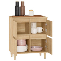 Thumbnail for Sideboard Sonoma-Eiche 60x35x70 cm Holzwerkstoff
