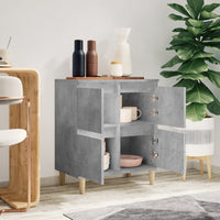 Thumbnail for Sideboard Betongrau 60x35x70 cm Holzwerkstoff