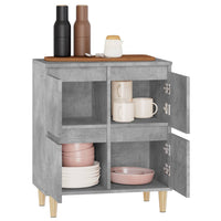 Thumbnail for Sideboard Betongrau 60x35x70 cm Holzwerkstoff