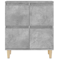 Thumbnail for Sideboard Betongrau 60x35x70 cm Holzwerkstoff