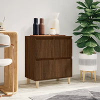 Thumbnail for Sideboard Braun Eichen-Optik 60x35x70 cm Holzwerkstoff