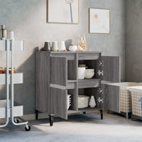 Thumbnail for Sideboard Grau Sonoma 60x35x70 cm Holzwerkstoff