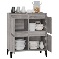 Thumbnail for Sideboard Grau Sonoma 60x35x70 cm Holzwerkstoff