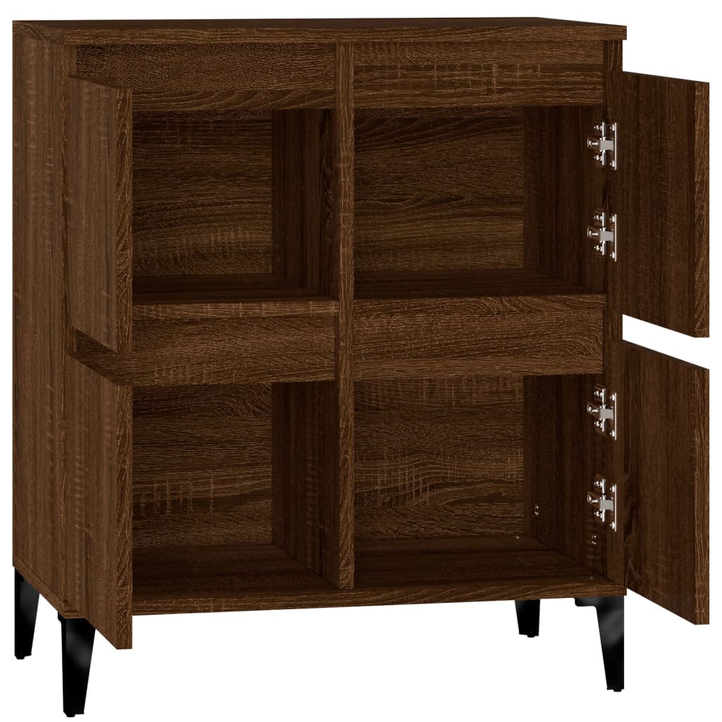 Sideboard Braun Eichen-Optik 60x35x70 cm Holzwerkstoff
