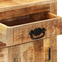 Thumbnail for Sideboard 80x30x65 cm Massives Raues Mangoholz