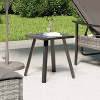 Thumbnail for Gartentisch Anthrazit 34x34x38 cm Stahl