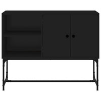 Thumbnail for Sideboard Schwarz 100x40x79,5 cm Holzwerkstoff