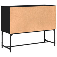 Thumbnail for Sideboard Schwarz 100x40x79,5 cm Holzwerkstoff