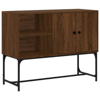 Thumbnail for Sideboard Braun Eichen-Optik 100x40x79,5 cm Holzwerkstoff