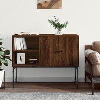 Thumbnail for Sideboard Braun Eichen-Optik 100x40x79,5 cm Holzwerkstoff