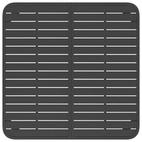 Thumbnail for Gartentisch Anthrazit 100x100x71 cm Stahl