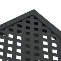 Thumbnail for Gartentisch Anthrazit 200x100x72 cm Stahl