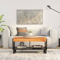 Thumbnail for Couchtisch 90x50x40 cm Massivholz Akazie