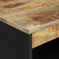 Thumbnail for Couchtisch 55x50x40 cm Massivholz Mango