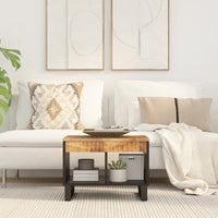Thumbnail for Couchtisch 55x50x40 cm Massivholz Mango