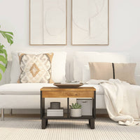 Thumbnail for Couchtisch 55x50x40 cm Massivholz Mango