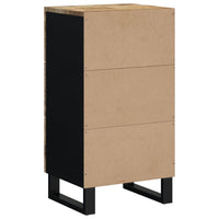 Thumbnail for Sideboard mit 3 Schubladen 40x33,5x75 cm Massivholz Mango
