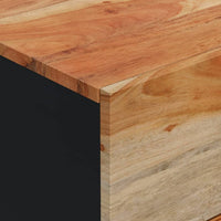 Thumbnail for Sideboard mit 3 Schubladen 40x33,5x75 cm Massivholz Akazie