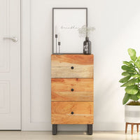 Thumbnail for Sideboard mit 3 Schubladen 40x33,5x75 cm Massivholz Akazie