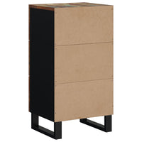 Thumbnail for Sideboard mit 3 Schubladen 40x33,5x75 cm Altholz Massiv