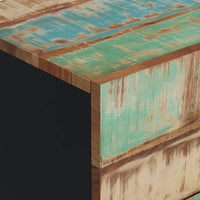 Thumbnail for Sideboard mit 3 Schubladen 40x33,5x75 cm Altholz Massiv