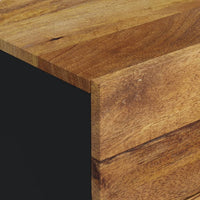 Thumbnail for Sideboard mit 3 Schubladen 40x33,5x75 cm Massivholz Mango