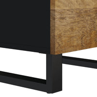 Thumbnail for Sideboard mit 3 Schubladen 40x33,5x75 cm Massivholz Mango