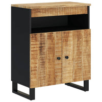 Thumbnail for Sideboard mit 2 Türen 60x33x75 cm Massivholz Mango