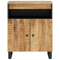 Thumbnail for Sideboard mit 2 Türen 60x33x75 cm Massivholz Mango