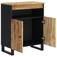 Thumbnail for Sideboard mit 2 Türen 60x33x75 cm Massivholz Mango