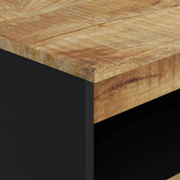 Thumbnail for Sideboard mit 2 Türen 60x33x75 cm Massivholz Mango